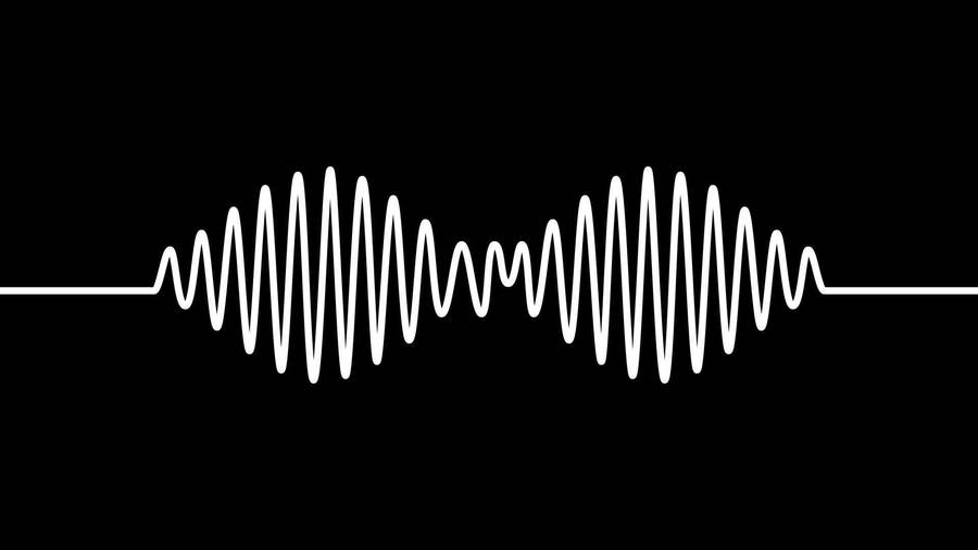 Indie Aesthetic Laptop Frequency Spectrum Wallpaper