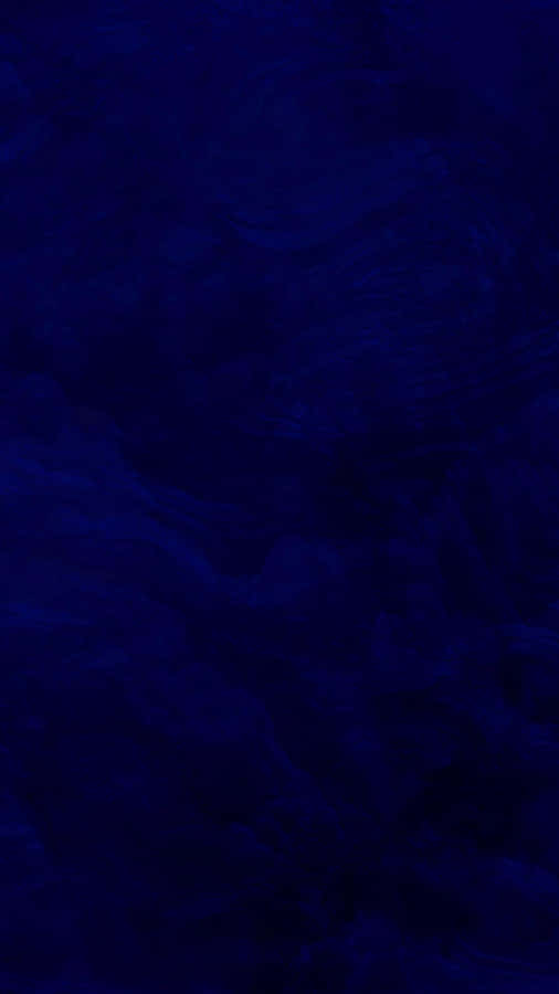 Inky Dark Solid Blue Iphone Wallpaper