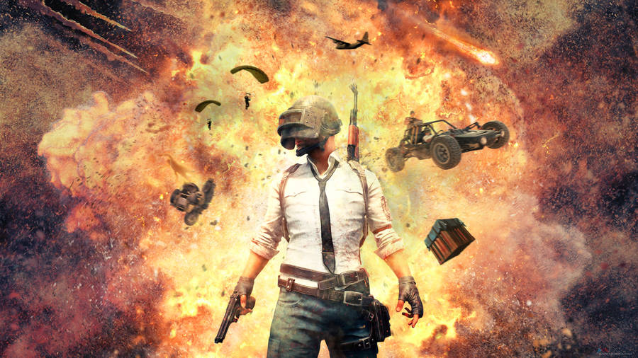 Intense Battle Experience In Playerunknown's Battlegrounds Wallpaper