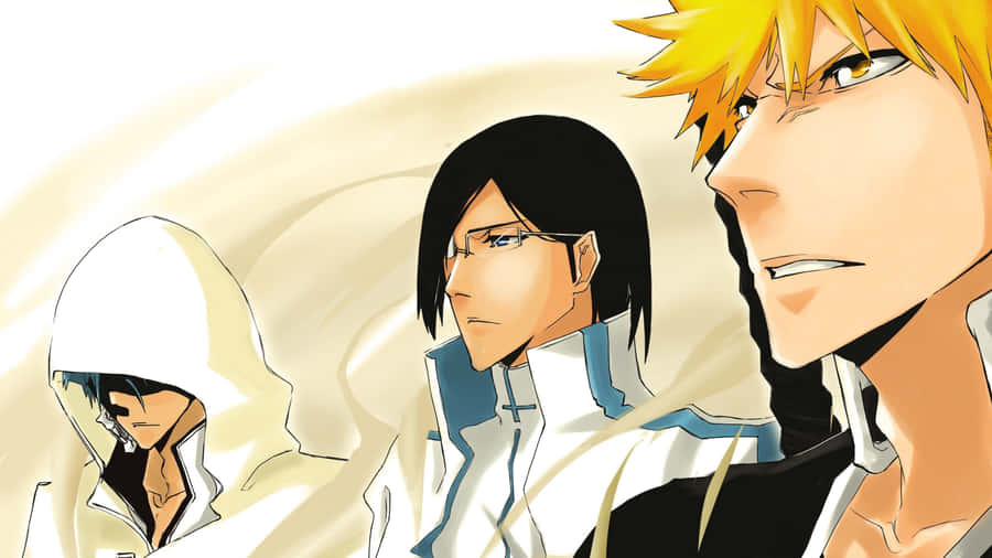Intense Battle-ready Ichigo In 4k Wallpaper