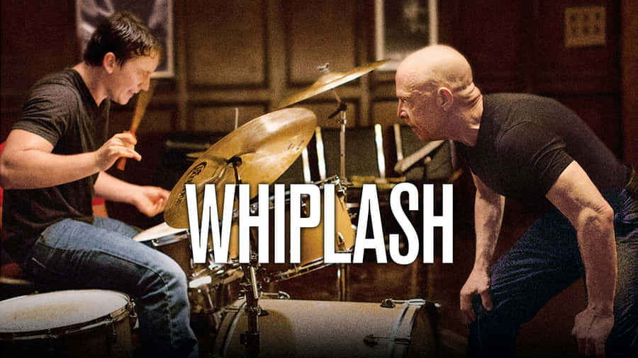 Intense Drumming Session Whiplash Wallpaper