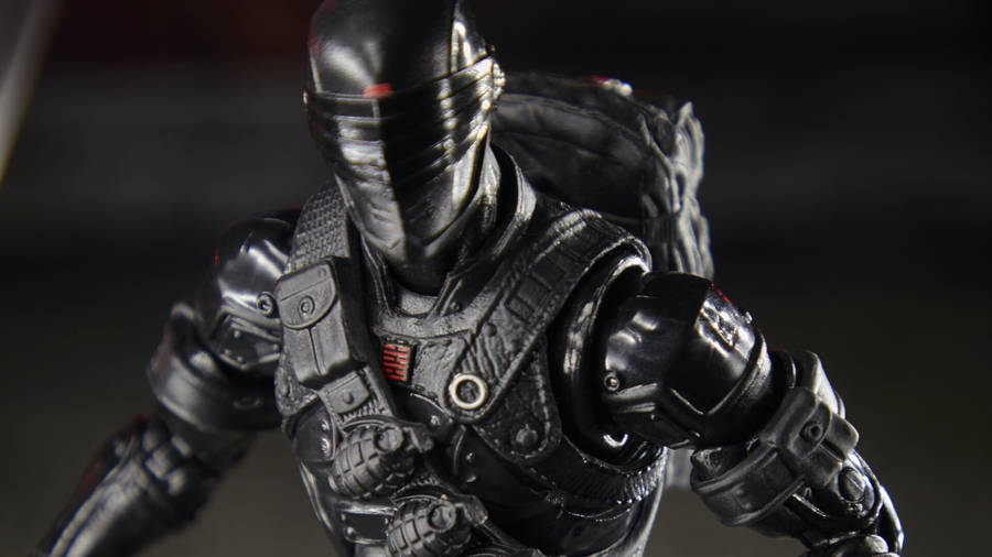 Intense Gaze Of Snake Eyes, A Revered G.i. Joe Character Wallpaper