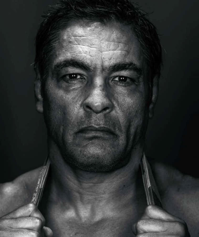 Intense_ Martial_ Artist_ Portrait Wallpaper