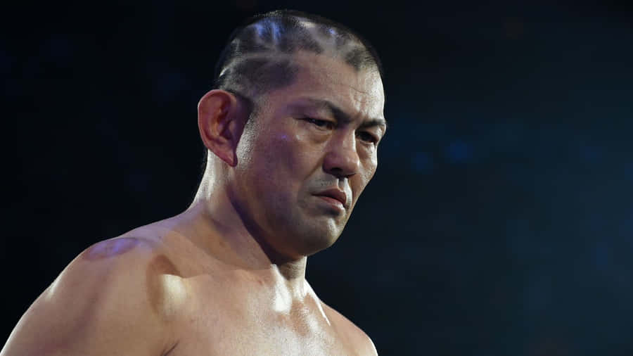 Intense Wrestler Minoru Suzuki Wallpaper