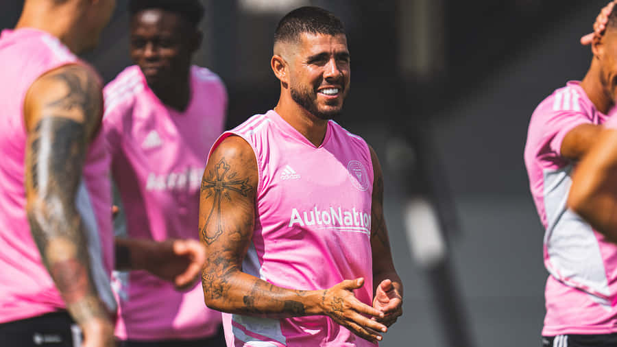 Inter Miami Football Player Alejandro Pozuelo Wallpaper