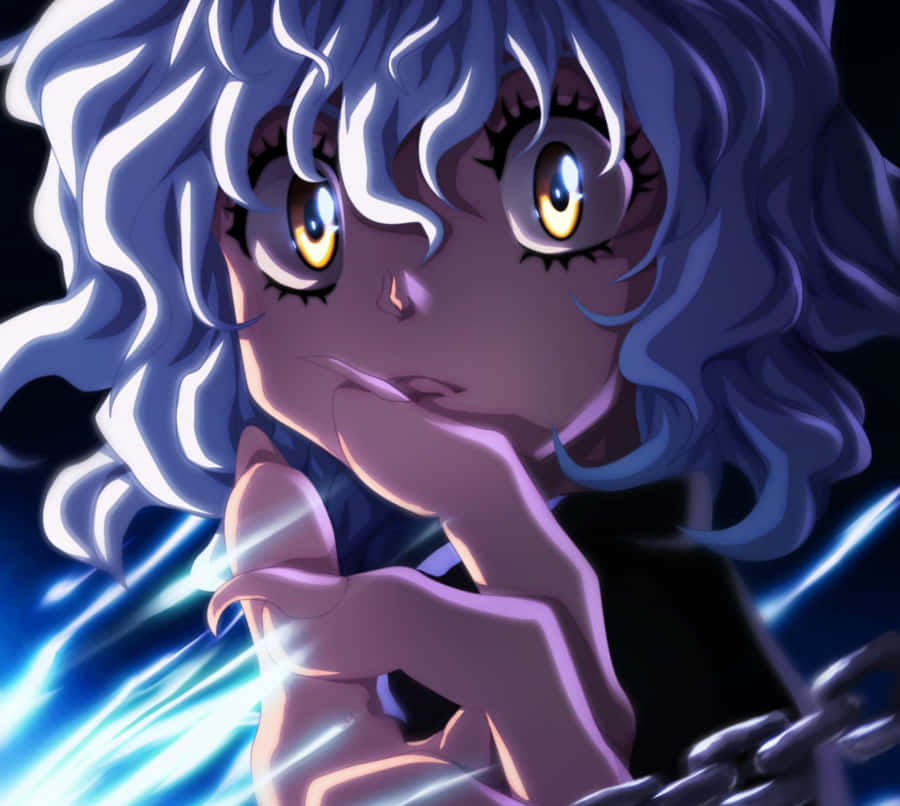 Intimidating Visage Of Neferpitou Wallpaper