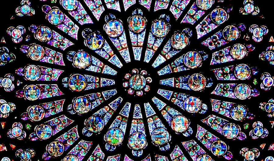 Intricate Magical Patterns Of Sacred Geometry Wallpaper