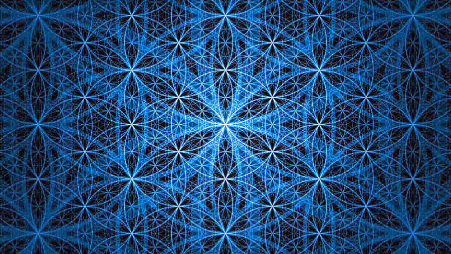 Intricate Sacred Geometry Pattern Wallpaper