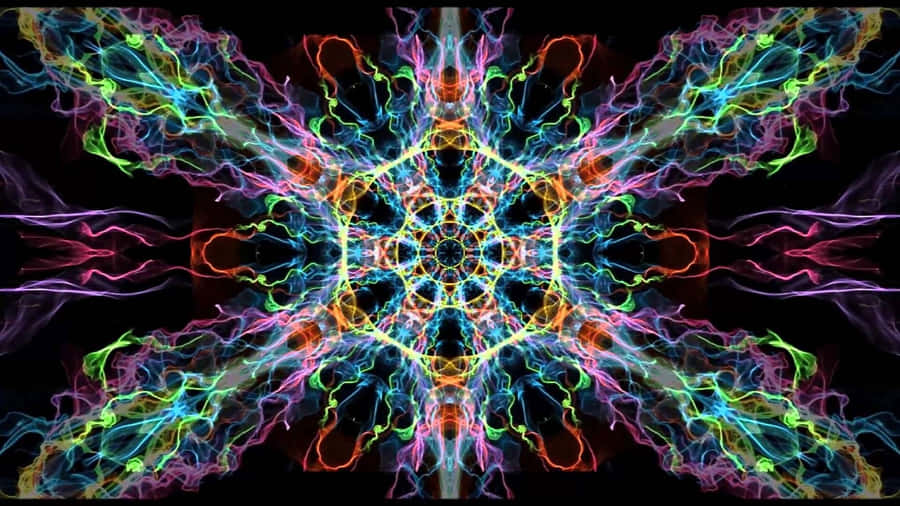 Intricate Sacred Geometry Pattern Wallpaper