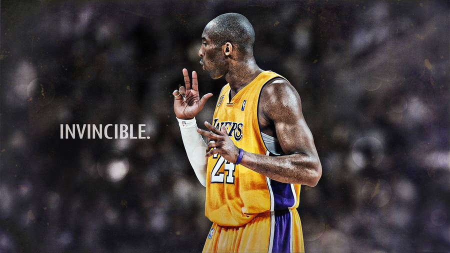 Invincible Kobe Bryant 4k Wallpaper