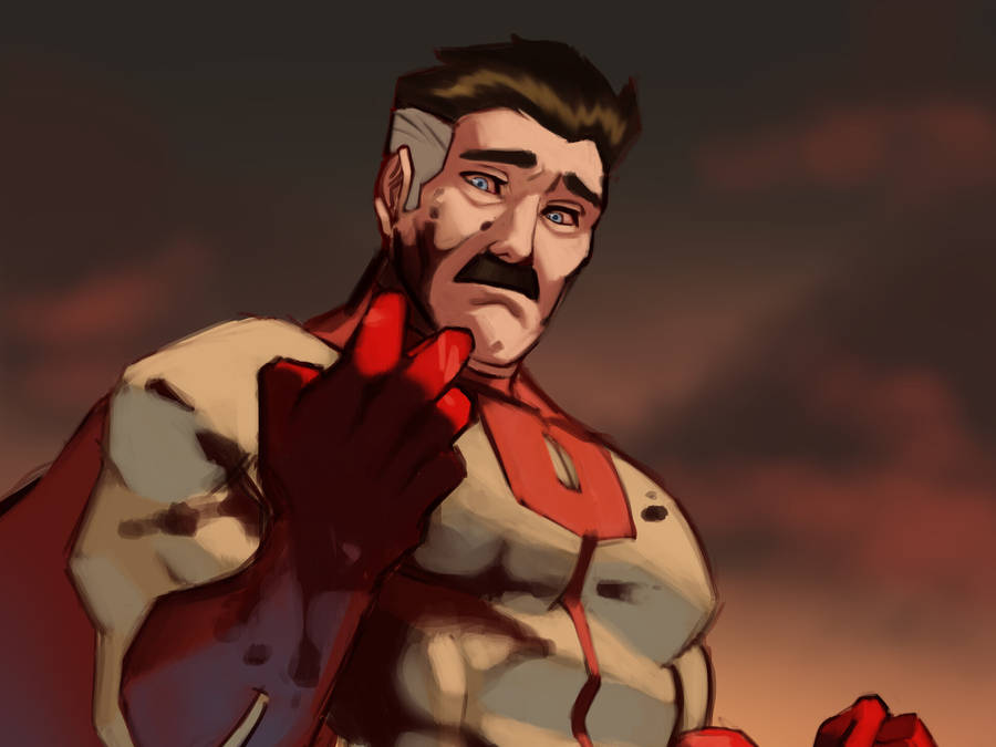 Invincible Omni-man Fist Wallpaper