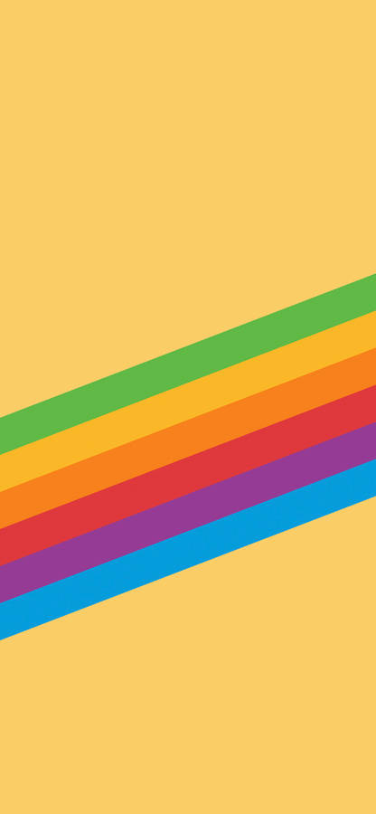 Ios 11 Apple Iphone Default Rainbow Wallpaper
