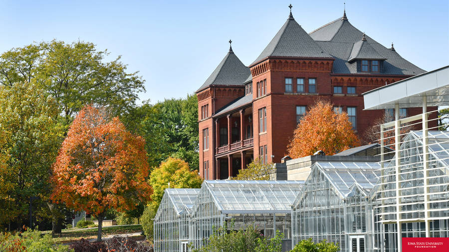 Iowa State University Greenhouses Wallpaper