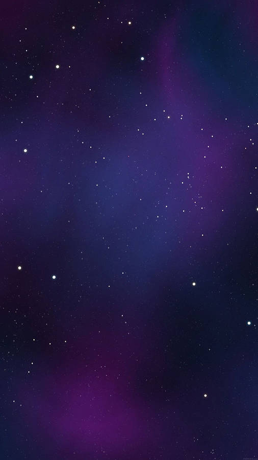 Iphone 11 Purple Night Sky Wallpaper