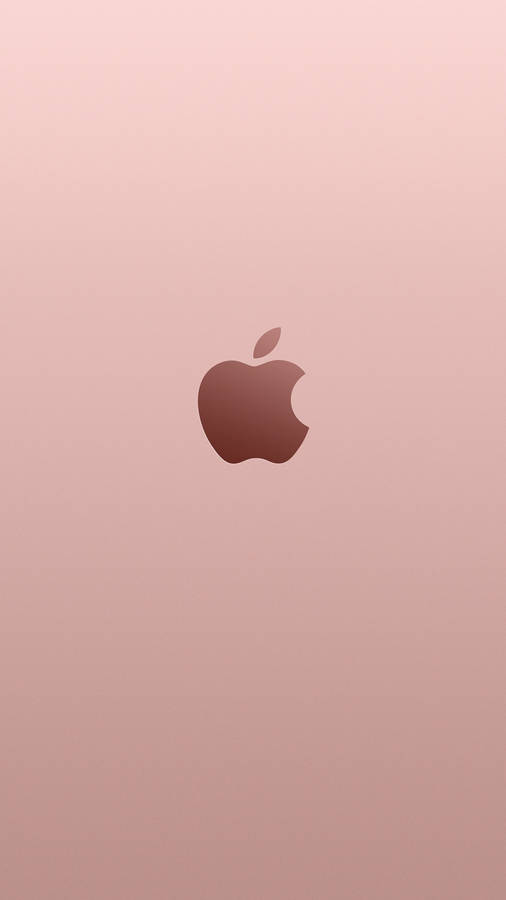 Iphone 12 Pro Max Pink Logo Wallpaper