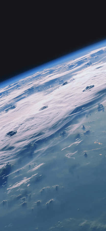 Iphone Classic Earth Surface From Outer Space Wallpaper