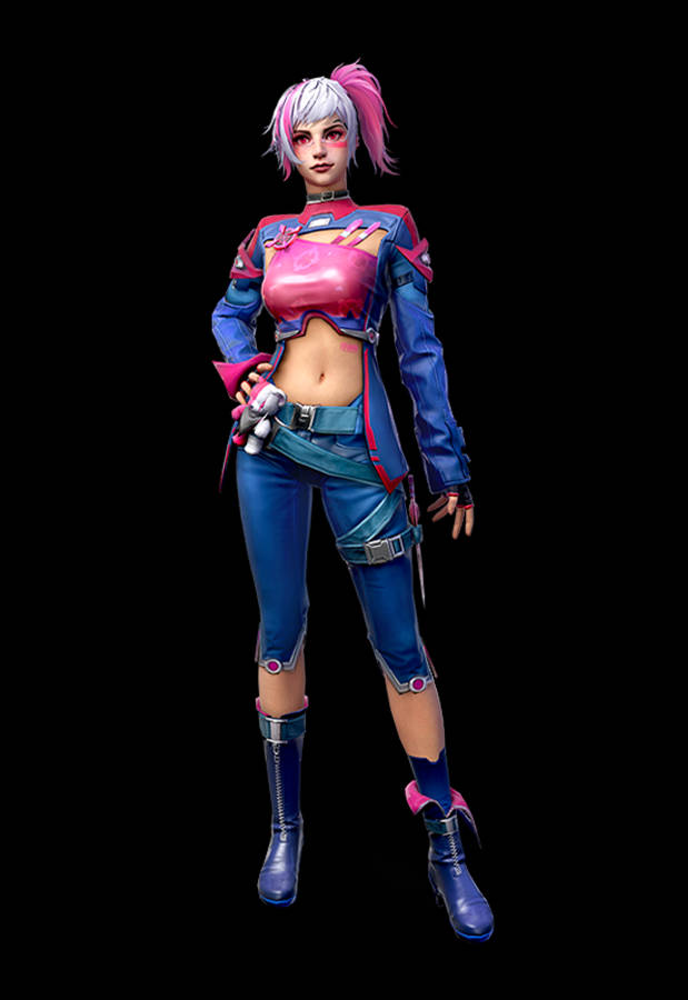 Iris As Free Fire Character Wallpaper