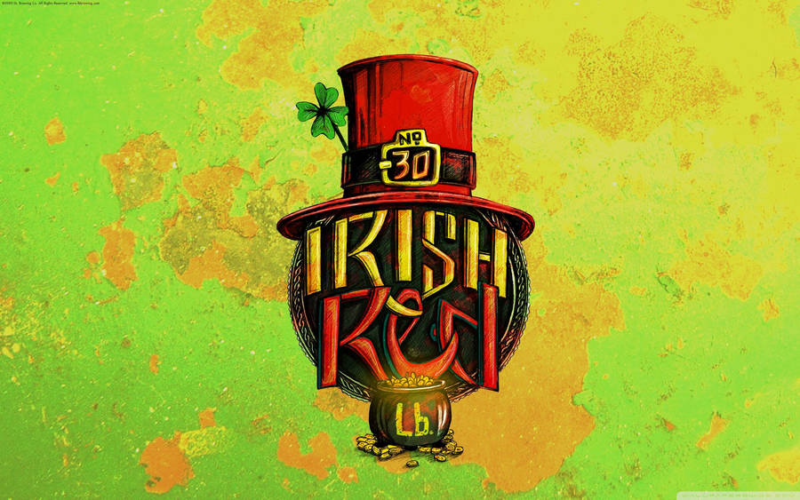 Irish Red Artwork Wallpaper