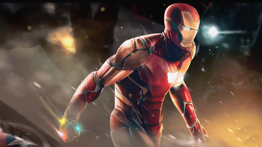 “iron Man Of The Avengers” Wallpaper