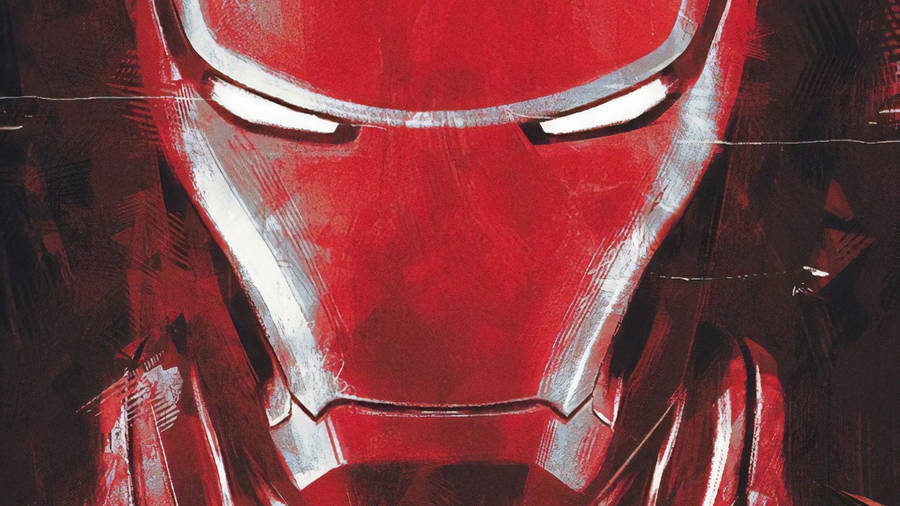 Iron Man Taking On Thanos In A Battle For The Ages In Avengers Endgame Wallpaper