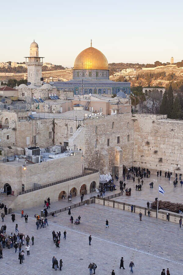 Israel Palestenian Wailing Wall Wallpaper