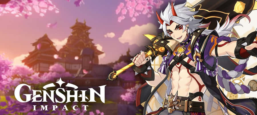 Itto Genshin Impact Video Game Wallpaper