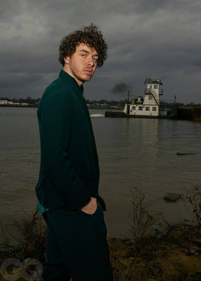 Jack Harlow At Lake Wallpaper