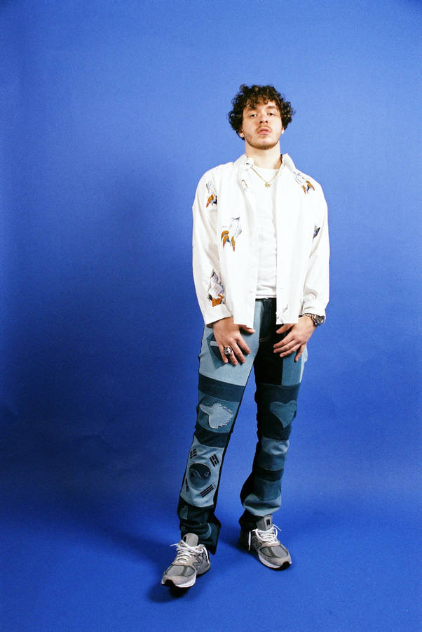 Jack Harlow Full Body Portrait Wallpaper