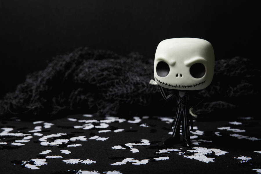 Jack Skellington Cartoon Figure Wallpaper