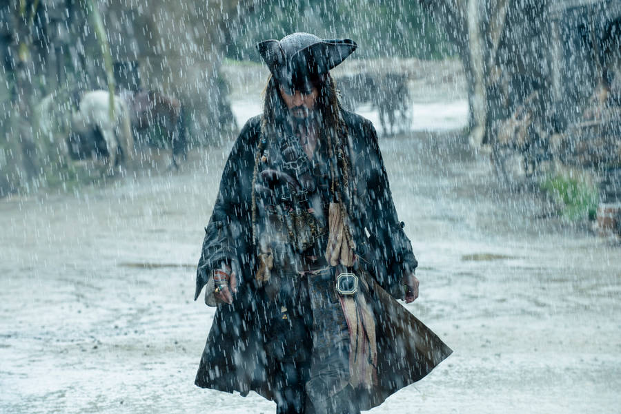 Jack Sparrow Rain Still Wallpaper