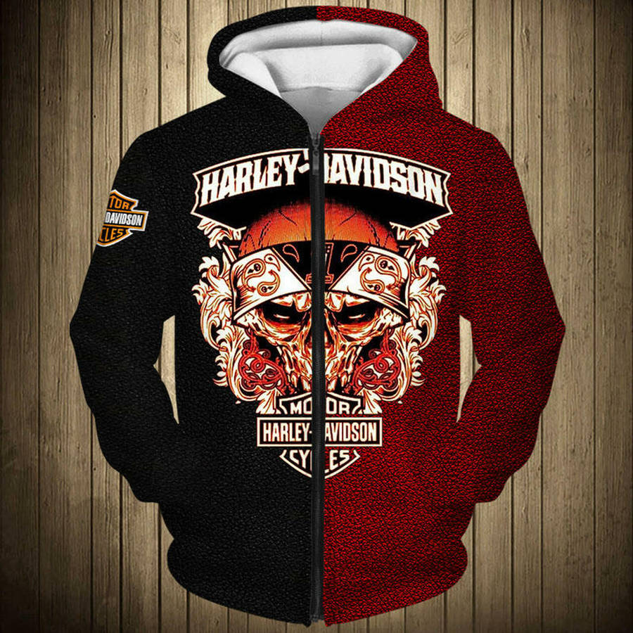 Jacket With Harley Davidson Logo Wallpaper