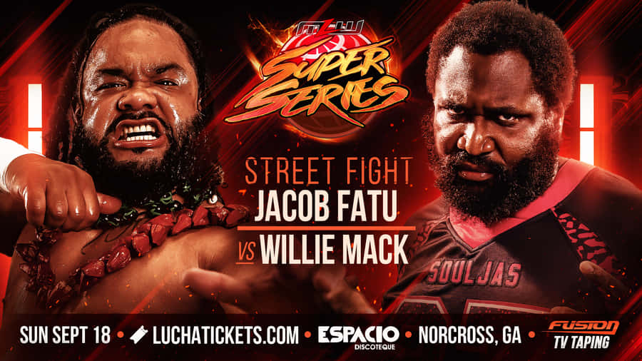 Jacob Fatu Vs. Willie Mack Major League Wrestling Wallpaper