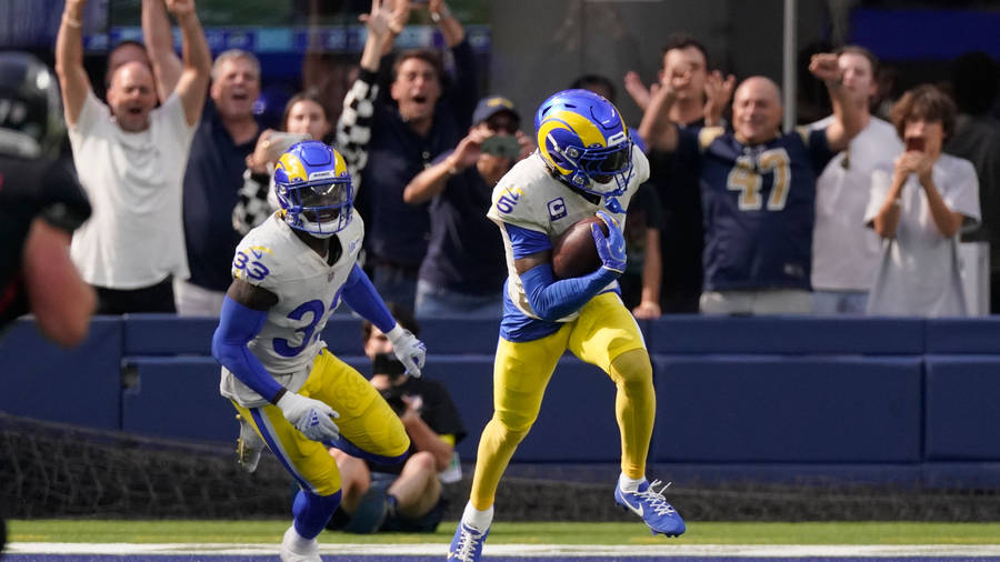 Jalen Ramsey Rams Against Atlanta Falcons Wallpaper