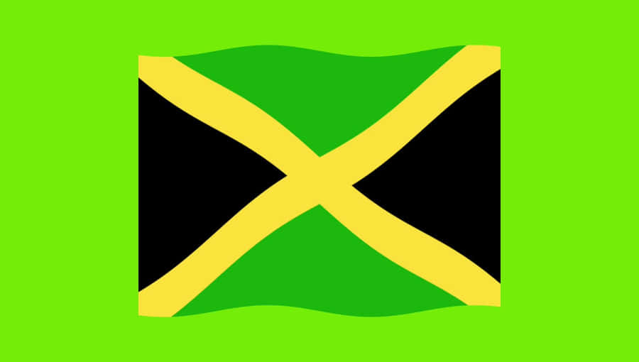 Jamaica National Flag Wallpaper