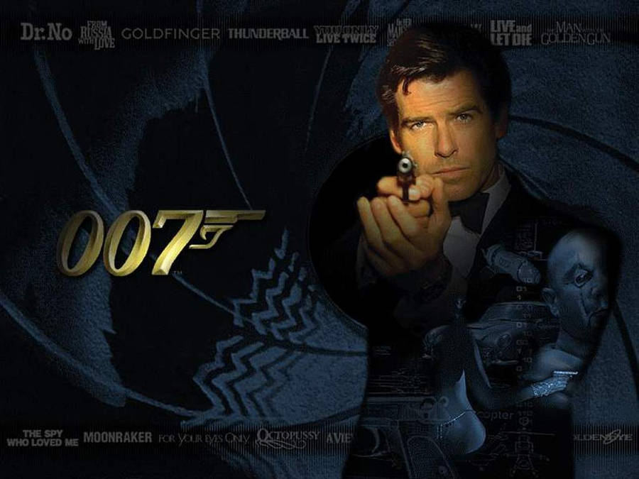 James Bond 007 Poster Wallpaper