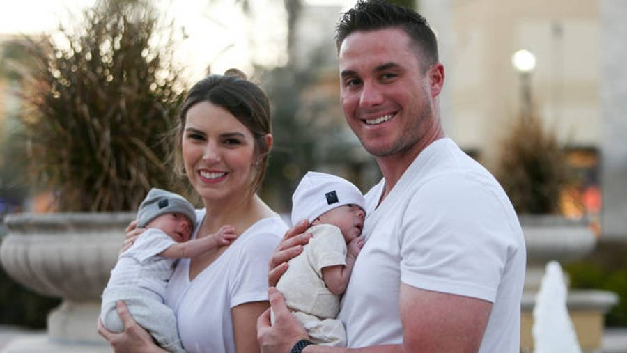 James Mccann With Family Wallpaper