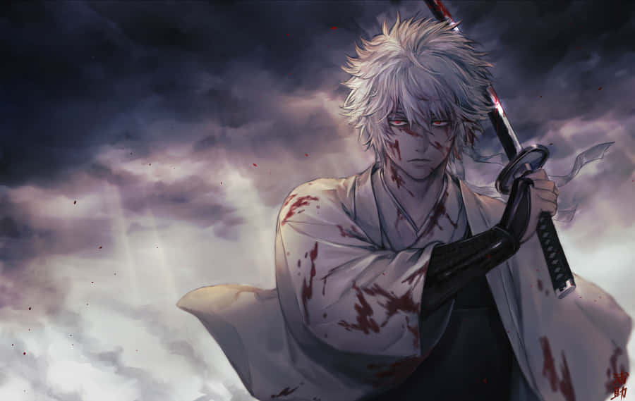Japanese Anime Sensation Gintama Hd Wallpaper