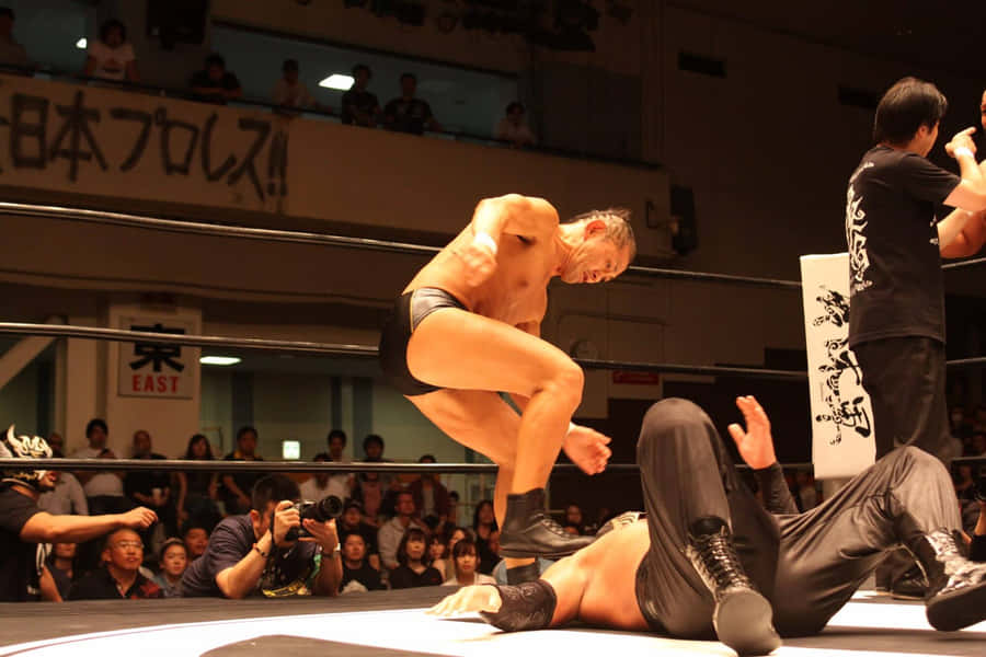 Japanese Wrestler Minoru Suzuki Wallpaper