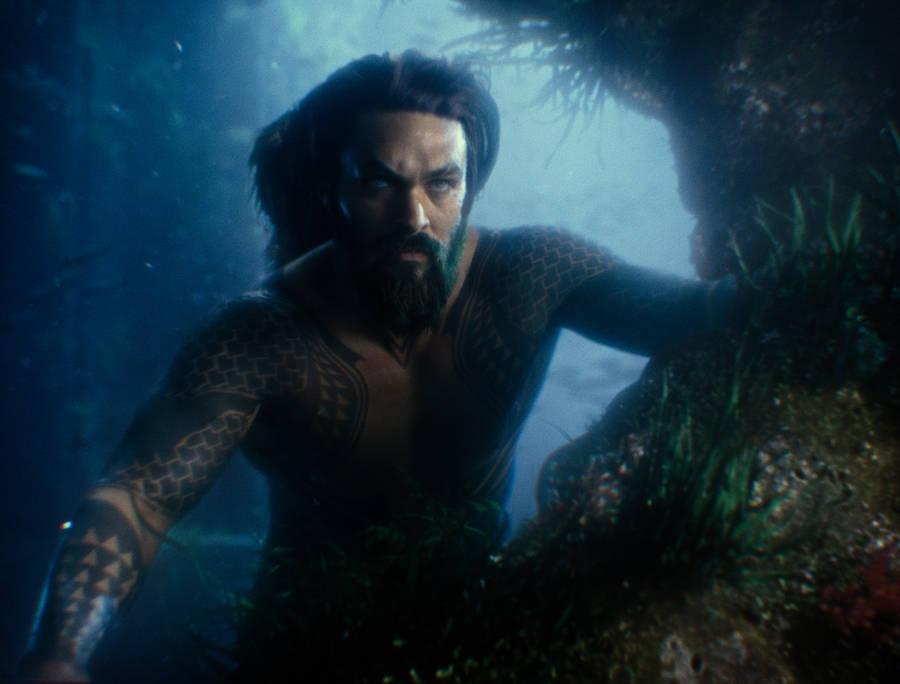 Jason Momoa Aquaman Underwater Wallpaper