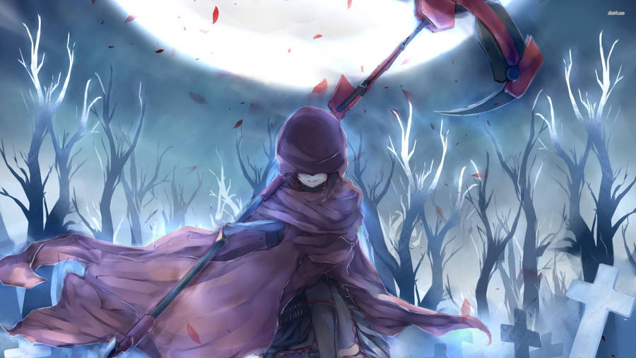 Jaune Arc Leads The Charge In Rwby Illuminated Fan Art Wallpaper