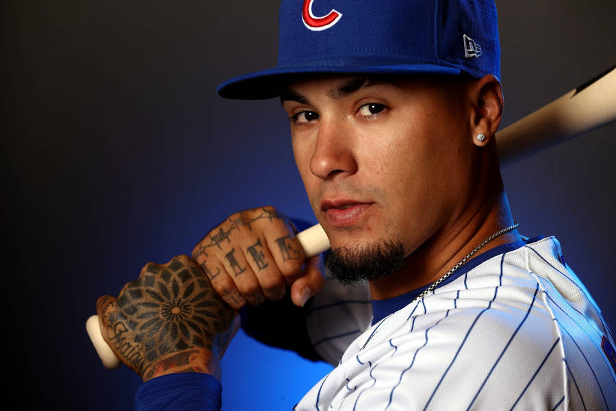 Javier Baez Handsome Face Wallpaper