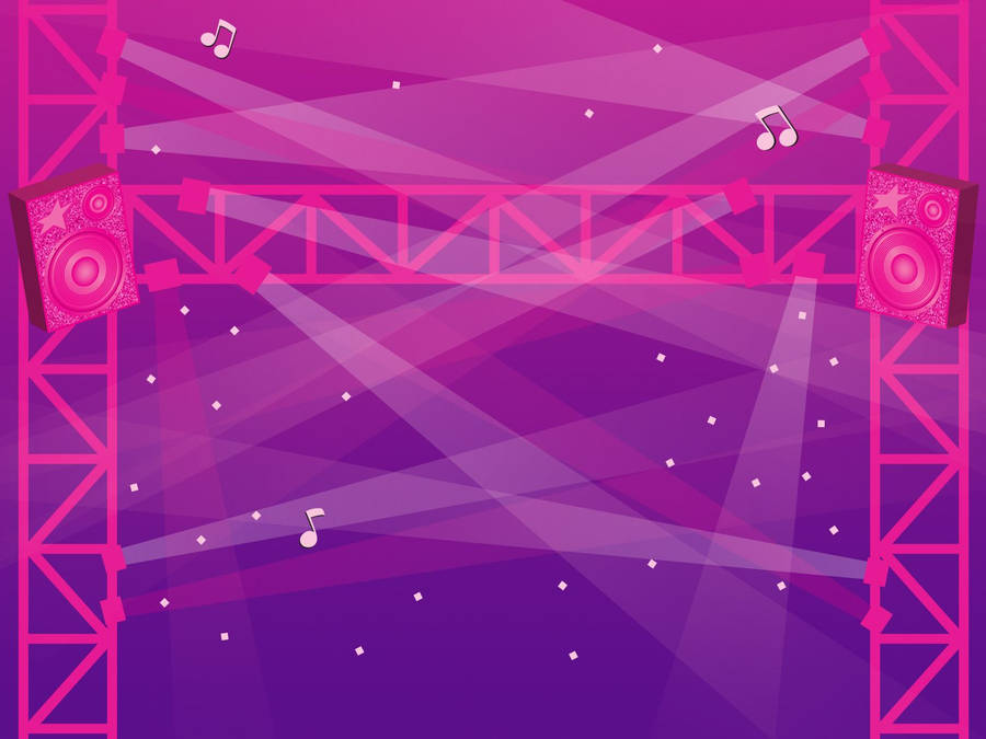 Jem And The Holograms Rocking A Concert Scene. Wallpaper