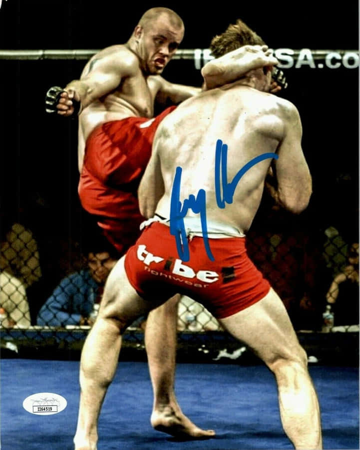 Jeremy Horn Mma Poster Autograph Wallpaper
