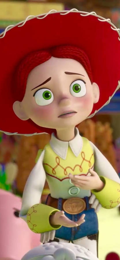 Jessie Toy Story Looking Emotional Wallpaper