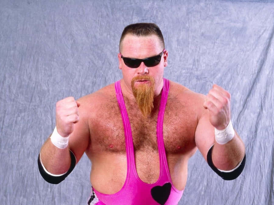 Jim Neidhart Clenching Fists Wallpaper