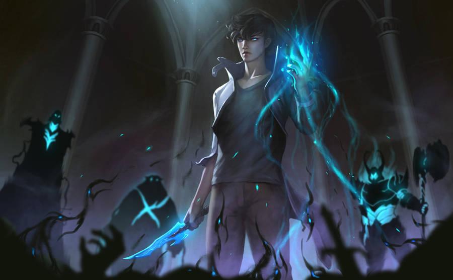 Jinwoo Solo Leveling 4k Fanart Wallpaper