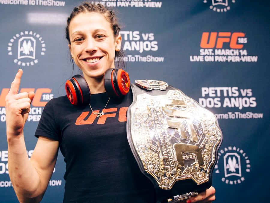 Joanna Jedrzejczyk Strawweight Champion Wallpaper