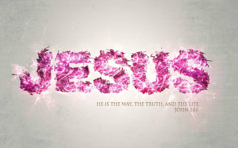 John 14:6 Bible Verse Laptop Wallpaper