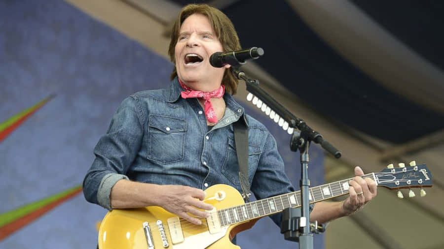 John Fogerty Performing Live Wallpaper