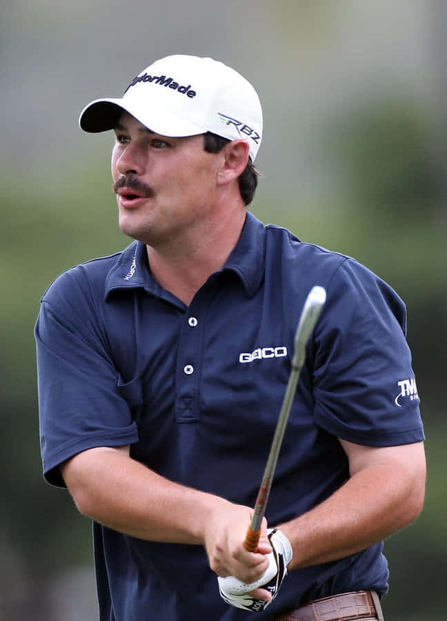 Johnson Wagner Golf Club In Hand Wallpaper